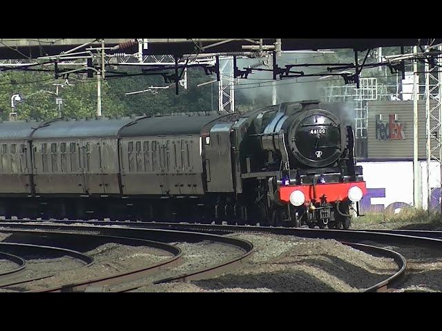 Royal Scot 46100 visits Atherstone on the 14th and 15th of September 2024