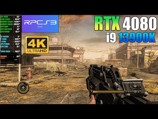 Resistance 3 PC Gameplay - ( RPCS3 4K 60FPS ) - RTX 4080 | i9 13900K 5.8GHz | PS3 Emulator (2024)