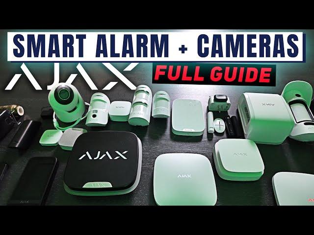 AJAX Systems Full Security Ecosystem EXPLAINED: Alarm Sensors, NDAA Cameras and Smart Home Solutions