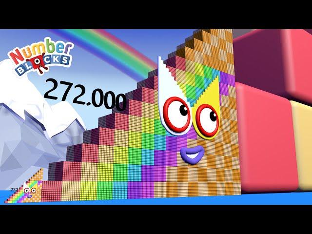 Numberblocks Full Episodes Step Squad 272 vs 272 MILLION BIGGEST - Learn to Count Big Numbers!