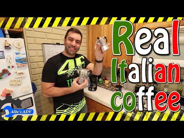 How to make authentic Italian Coffee with Albe