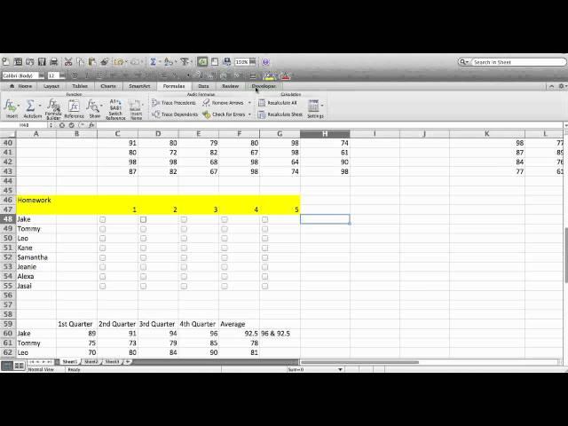 How to Insert a Tick Mark in Excel : Microsoft Excel Tips