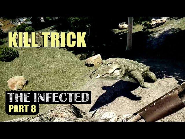 Easy Way To Kill Crocodiles For Backpack | The Infected Gameplay | Part 8