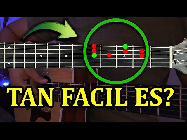 No tenia idea de lo FACIL que era aprender escalas en la guitarra