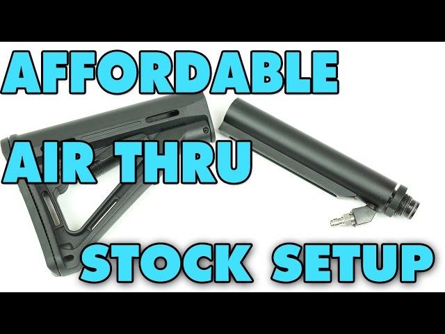 Air Thru Stock on the Cheap | Defcon Paintball Gear