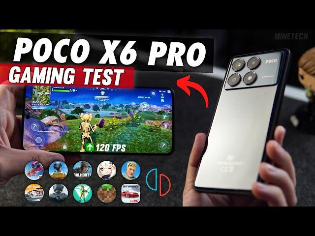 POCO X6 PRO - Pruebas en Juegos HASTA 120FPS (Gaming Test)