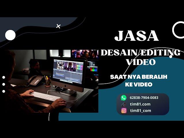 Jasa Edit Video Kekinian untuk konten Social Media!!!!