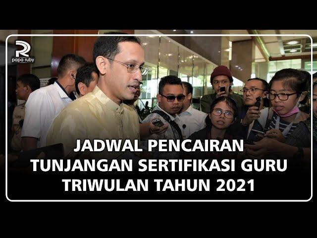 JADWAL TERBARU TERKAIT PENCAIRAN TUNJANGAN PROFESI GURU TRIWULAN 3 TAHUN 2021