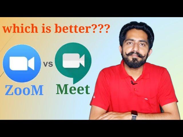 Comparison Between Zoom & Google Meet