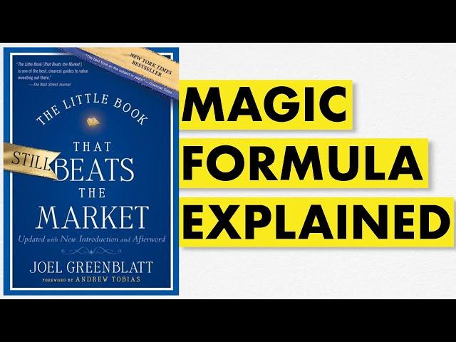 What is the Magic Formula Investing Strategy?