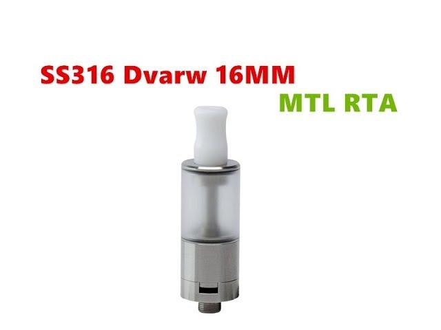 16MM Dvarw MTL RTA Rebuildable Tank Atomizer from Wejoytech