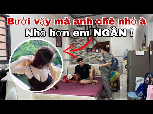 Chê Cặp Bưởi Huỳnh Nhỏ Hơn Em Ngân Nhân Viên Caffe | Và Cái Kết