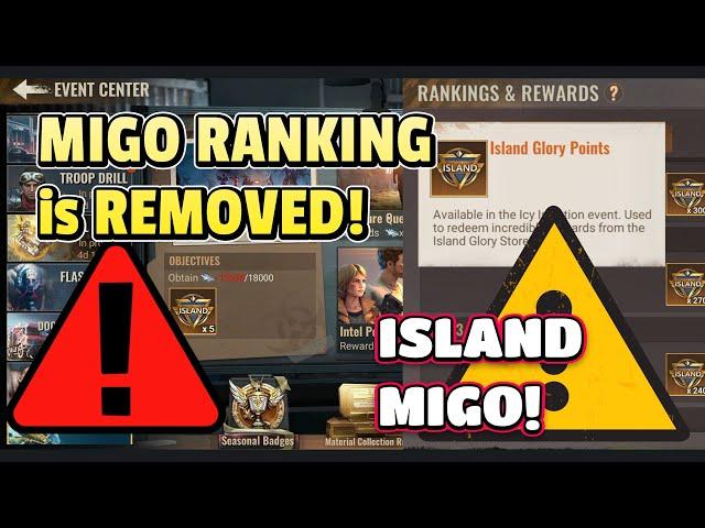 State of Survival : MIGO RANKING HAS BEEN REMOVED!