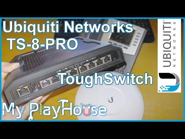 Ubiquiti TS-8-PRO TOUGHSwitch 150W PoE Gigabit Switch - 657