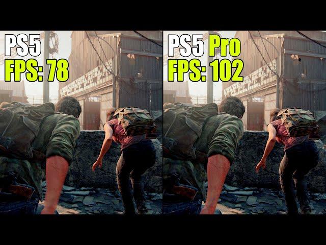 The Last of Us Part 1 on PS5 vs. PS5 Pro Comparison | Graphics, Resolution, FPS Test