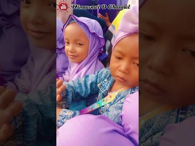 ADIK HARUMI IKUT KAKAK HIMAWARI SEKOLAH | HIMAWARI D CHANNEL #shorts #viral #tranding