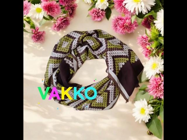 VAKKO İPEK ŞAL, FULAR #shortvideo #ikinciel #moda #fashionstyle #vakko #fular