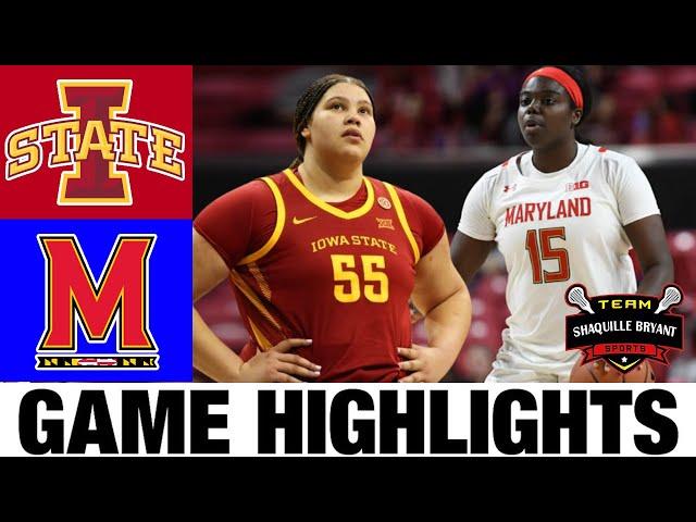 Iowa State vs Maryland Highlights | 2024 NCAA Women's Basketball Championship | College Basketball