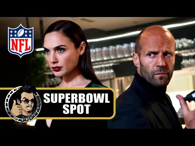 SUPER BOWL TV Spot 2017 - Gal Gadot & Jason Statham Fight (Wix.com)