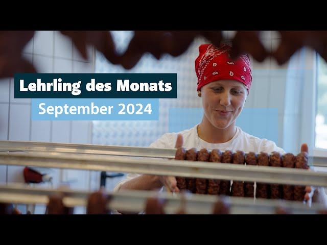 Lehrling des Monats September 2024