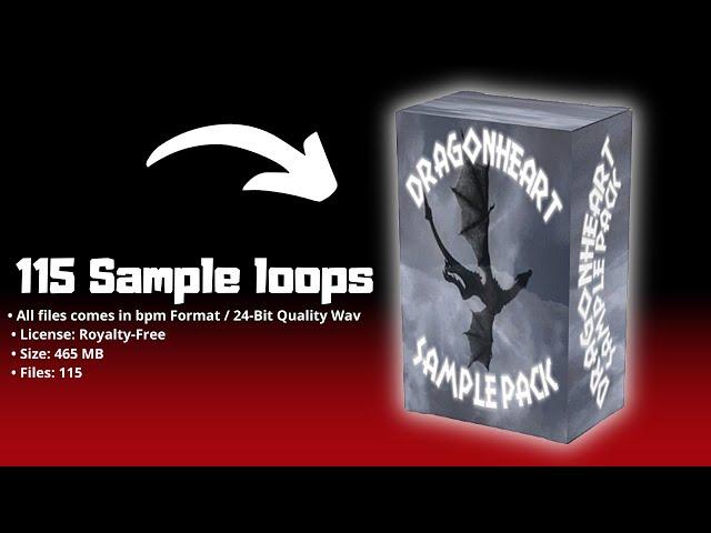 [ROYALTY FREE] TRAP SAMPLE PACK / LOOP KIT | Melody loops (+115Royalty Free) - Dragon Heart