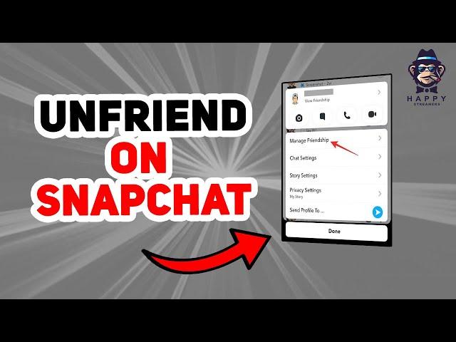 How to Unfriend Someone on Snapchat | Remove Friends Quickly and Easily 2024 [New Method]