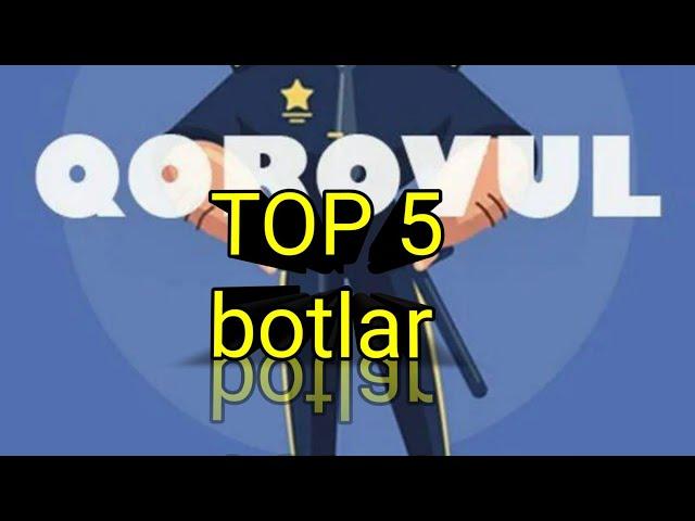 TELEGRAM • TOP 5 BOT #BOT #telegram #VIDEO #AUDIO