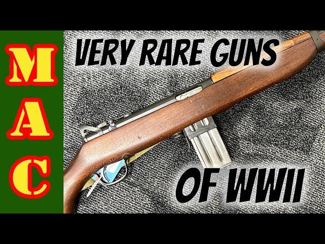 RARE guns of WWII - including PROTOTYPES!