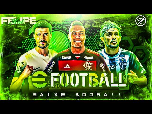 ATUALIZAÇÃO!! FTS 25 MOD EFOOTBALL SA V3 100% ATUALIZADO COM GRÁFICOS REAIS