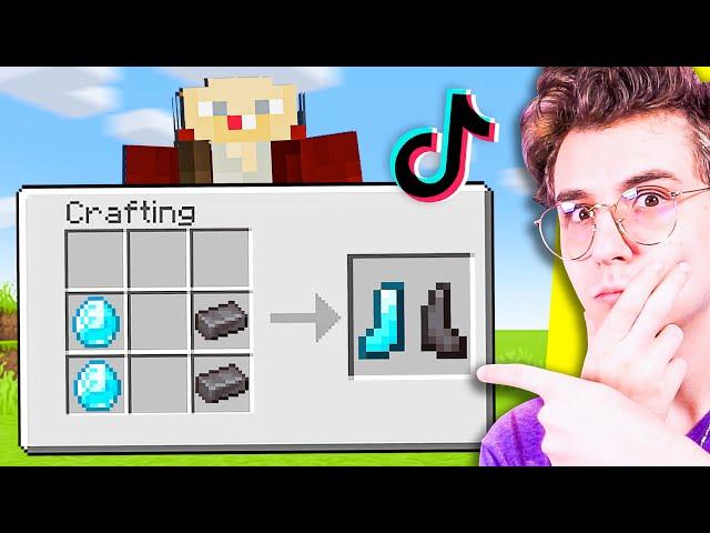 Provo i TIKTOK più VIRALI al mondo su MINECRAFT ITA! (Ep.104)