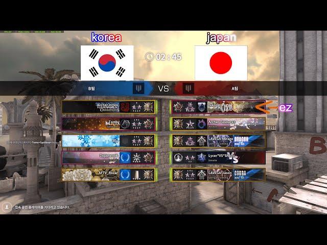 Black Squad competitive season6 -Ria / korea vs japan