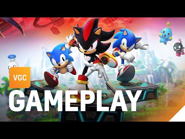 Sonic X Shadow Generations gameplay footage