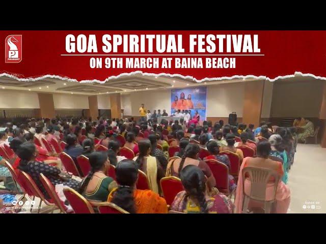 Goa Spiritual Festival On 9th March At Baina Beach