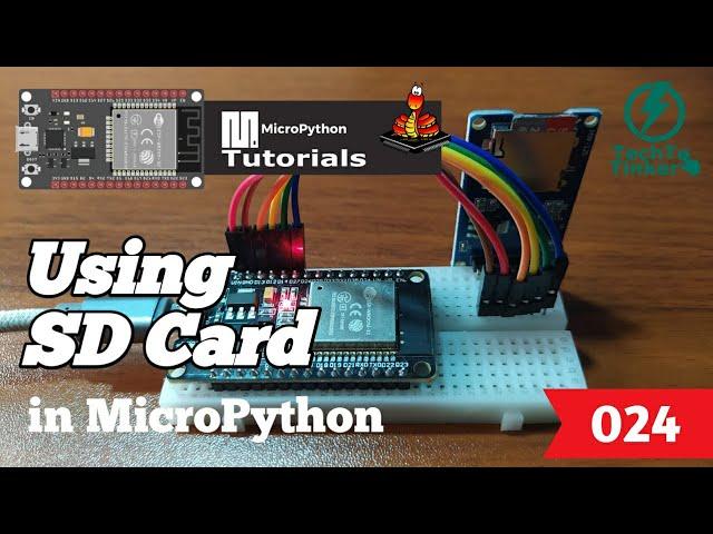 024 - ESP32 MicroPython: SD Card