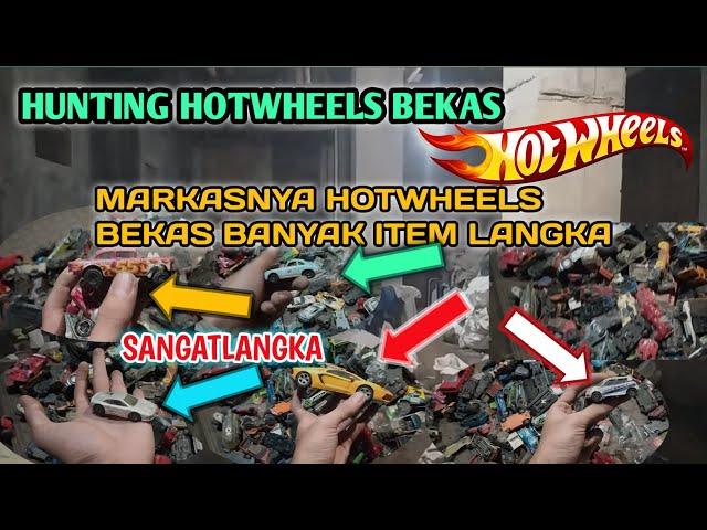 HUNTING HOT WHEELS BEKAS BANYAK ITEM LANGKA YANG SUSAH DICARI