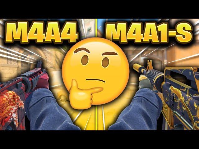 Counter Strike 2: M4A4 VS M4A1-S | Which should you use in 2024?