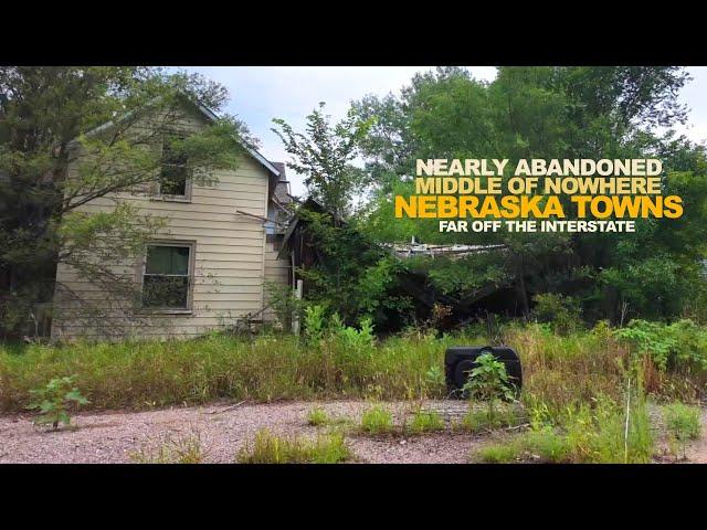 Nearly Abandoned NEBRASKA Towns In The Middle Of Nowhere