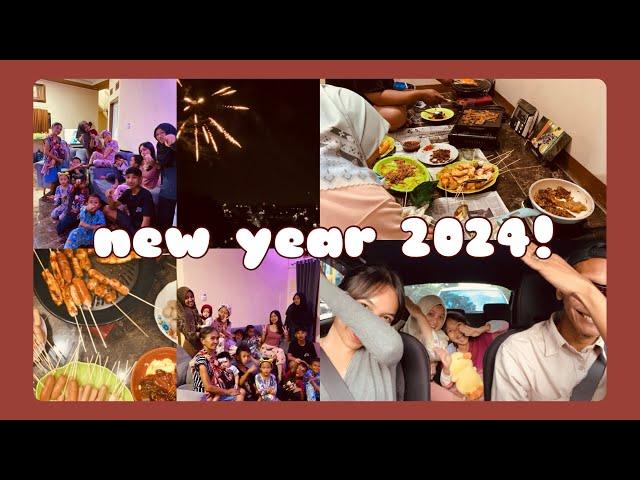 VLOG | libur akhir tahun di bandung  : jajan, pvj, dinner with fam, new year celebration!!