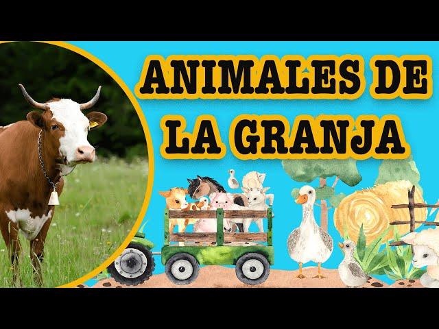 Los animales de la granja para niños    | Videos educativos infantiles |Documentales en Español