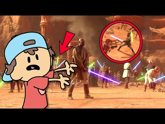 I Watched the Battle of Geonosis in 0.25x Speed and Here's What I Found