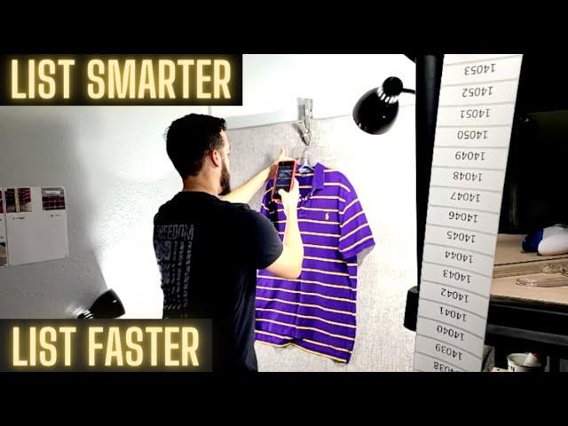 eBay Listing The Easy Way: How to List Clothes Quickly and Effectively