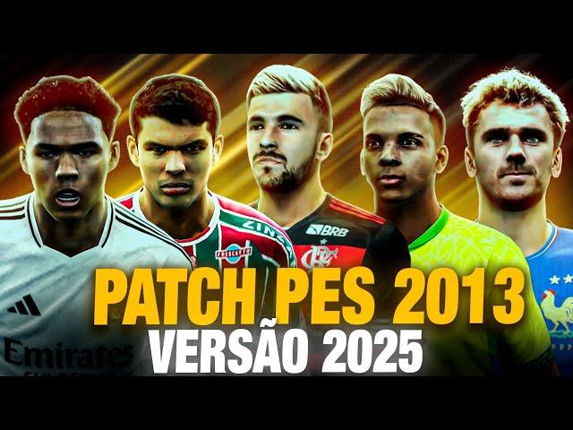 SAIU!! JOGUE O MELHOR PES DA HISTÓRIA 100% ATUALIZADO NO NOVO PATCH BMPES PES 2013 PC e NOTEBOOK