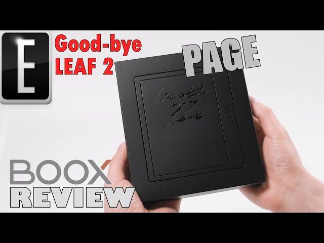 Leaf 3 !? No, it's the Onyx Boox PAGE Review