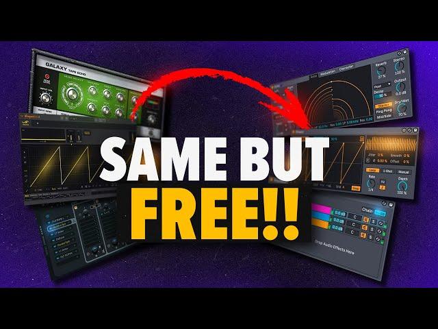 Why Stock Ableton Plugins Are A BETTER Option