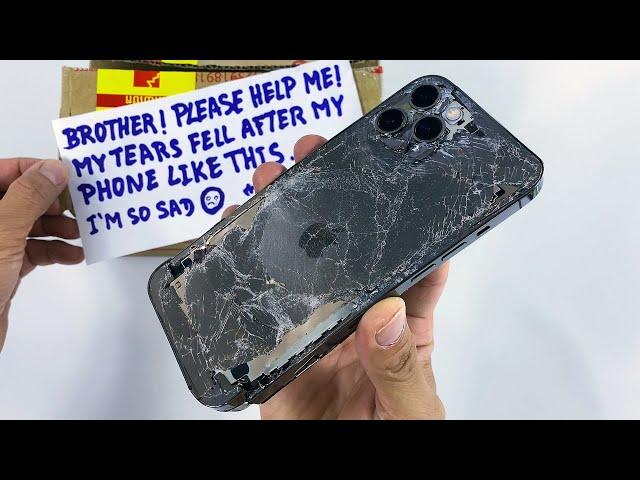 Teardown!  iPhone 12 Pro Max Cracked, Restoration