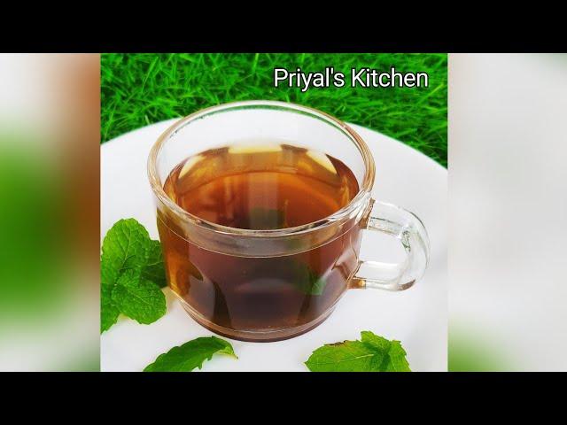 Healthy tea/Immunity Booster tea /Mint Tea #shorts #youtubeshorts #priyalskitchen #tea #minttea