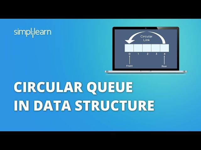 Circular Queue In Data Structure | Circular Queue Explained | Data Structures Tutorial | Simplilearn