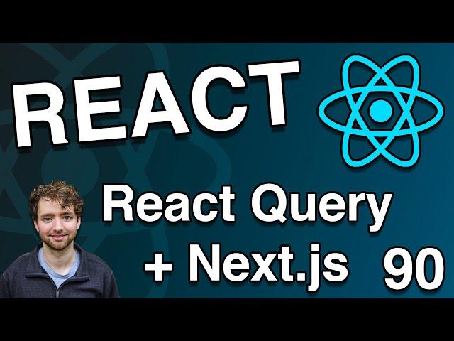 React Query with Next.js Static Site Generation (SSG) - React Tutorial 90