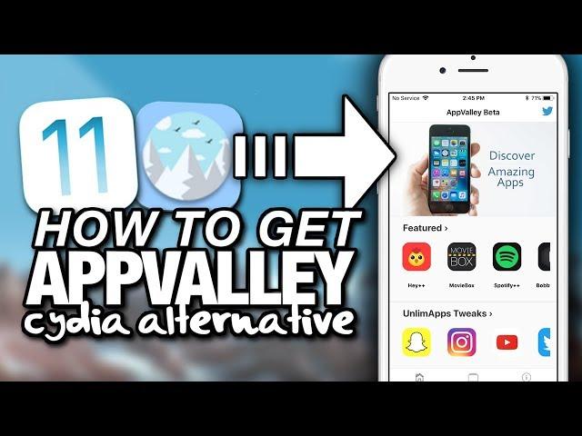 How To Get APPVALLEY On iOS 11 Tweaked Apps - Hacked Apps - Cydia Apps