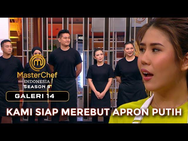 THE BLACK TEAM SIAP MEREBUT APRON PUTIH | GALERI 14 | MASTERCHEF INDONESIA